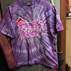 Purple Power Kids Tie-Dye Shirt
